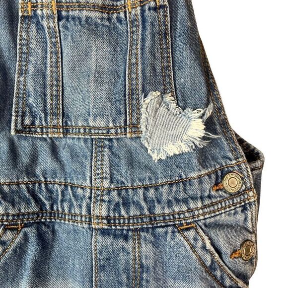 Gap Toddler Girl Jean Overalls Size 3T - Picture 4 of 11